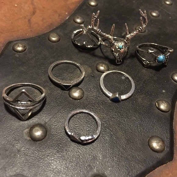 ❤️❤️❤️❤️❤️BOHO RING SET - Picture 2 of 3